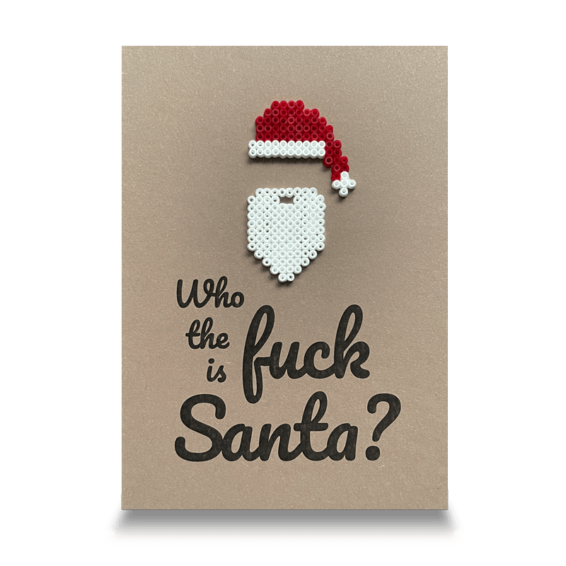 Postkarte Who is Santa?
